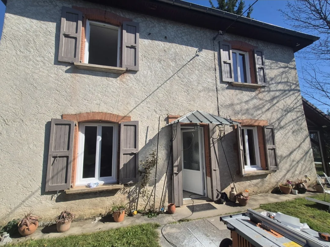 Rénovation fenêtres PVC d'un pavillon