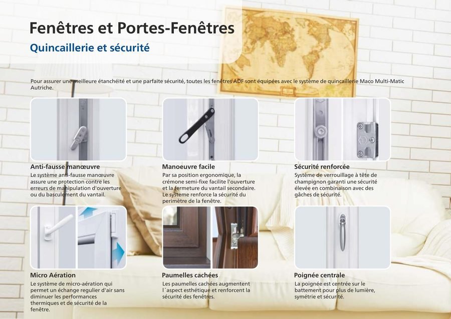 Quincaillerie sécurité fenêtres Bourgoin-Jallieu — DMS Menuiseries